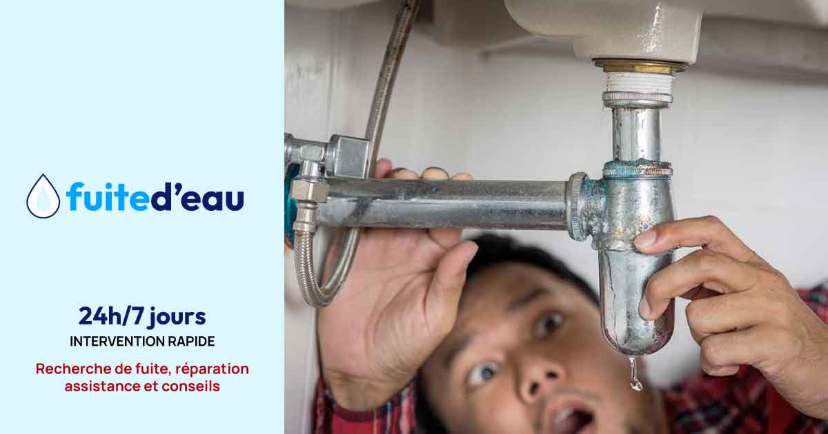 Dépannage fuite d’eau à Grasse (06130) intervention rapide plombier