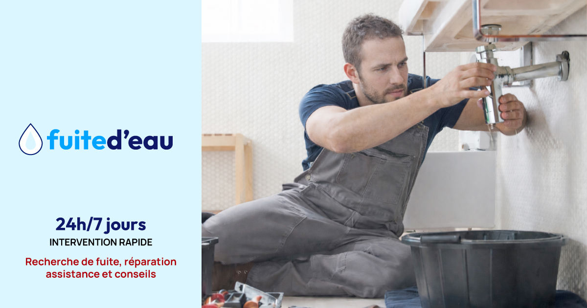 Dépannage fuite d’eau intervention rapide plombier